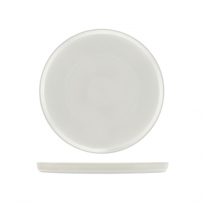 Piatto Tondo con Bordo LINEA JUSTWHITE Lioness