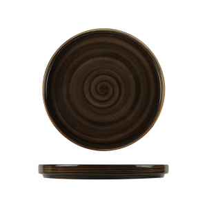 Piatto Piano KADEN LINEA WOODLAND BROWN Sango